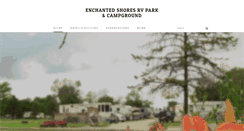 Desktop Screenshot of enchantedshorescampground.com